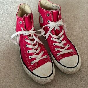 Pink converse